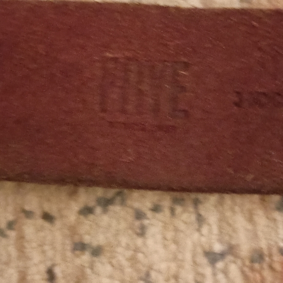 Frye Brown Leather Women's Belt size small - Picture 2 of 11